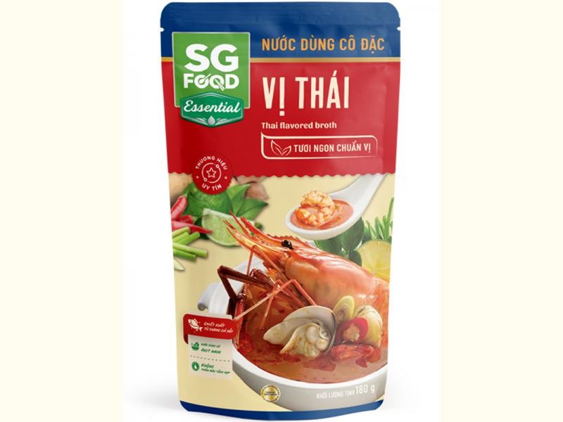 Nước dùng cô đặc vị thái SG Food 180g/24