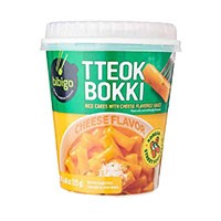 Bánh gạo Hàn Quốc Tteokbokki nhân pho mai 500g