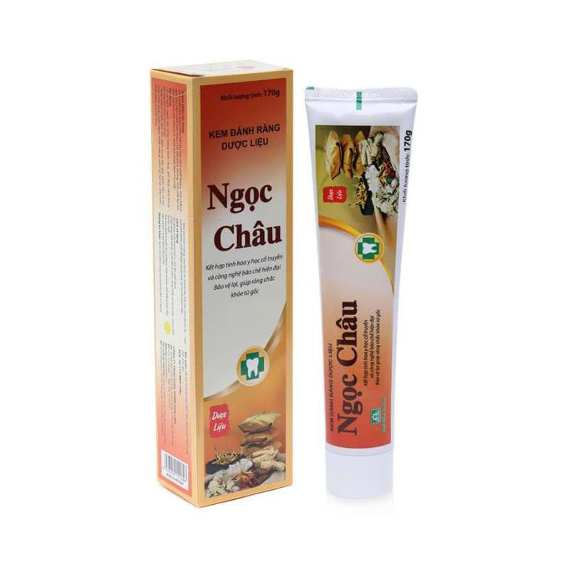 Kem đánh răng Dược liệu Ngọc Châu truyền thống 170g