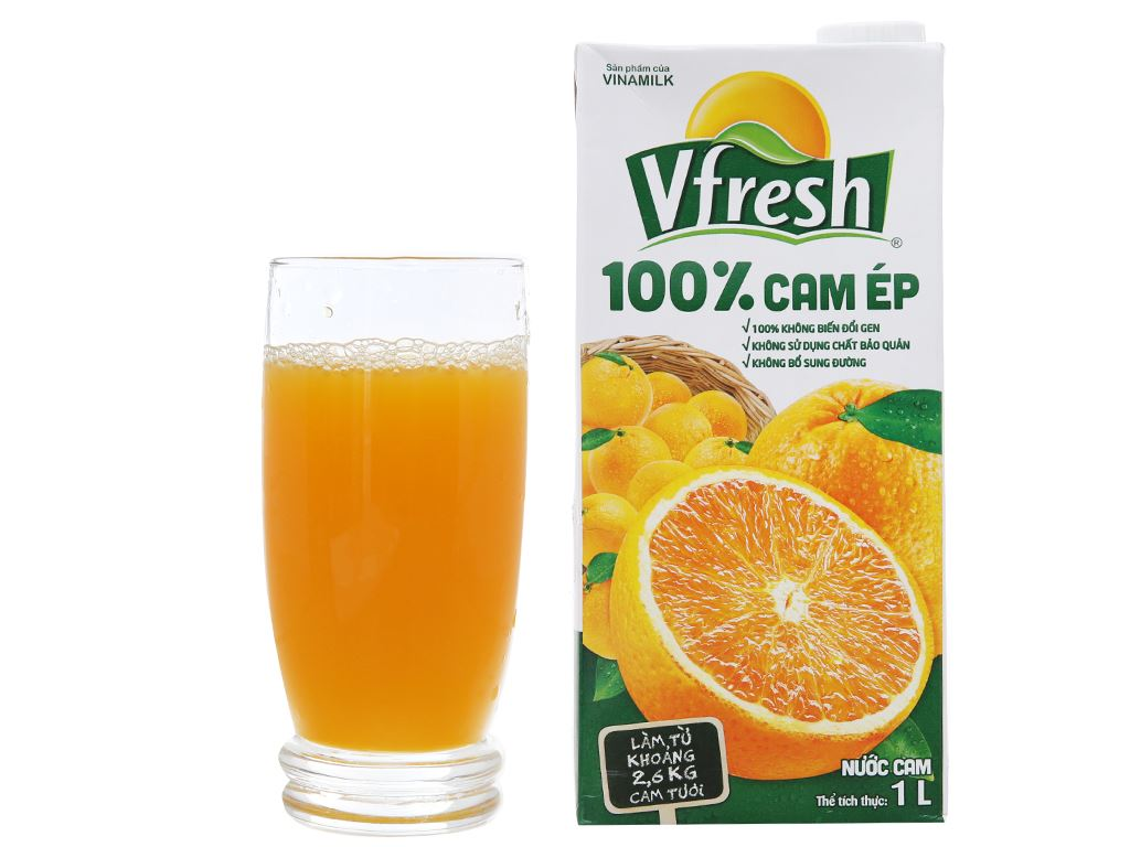 Cam ép Vfresh 1L 100% KĐ