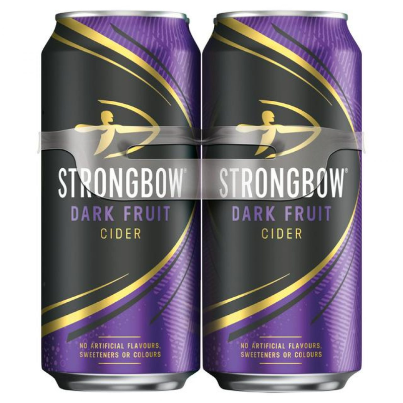 Bia lon Strongbow Apple Ciders Dark Fruit 330ml/24(1216)