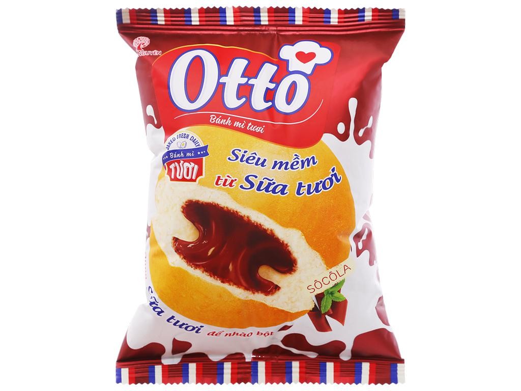 Bánh mì Otto vị socola 55g