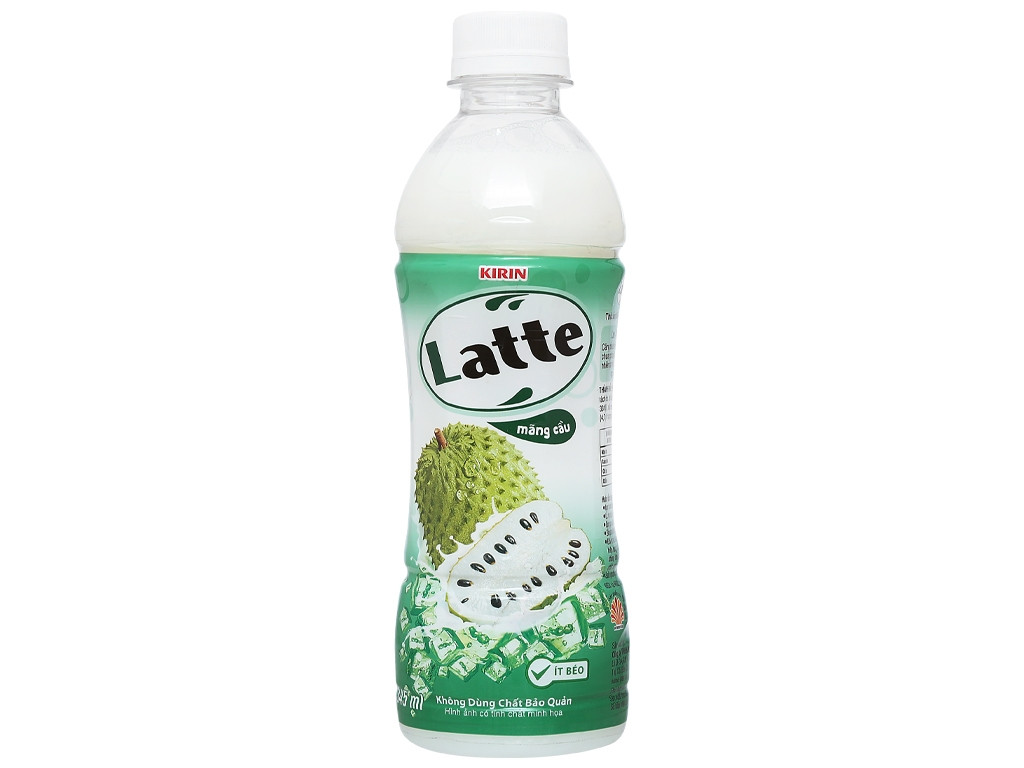 Latte mãng cầu wonderfarm 440ml, 480ml/24