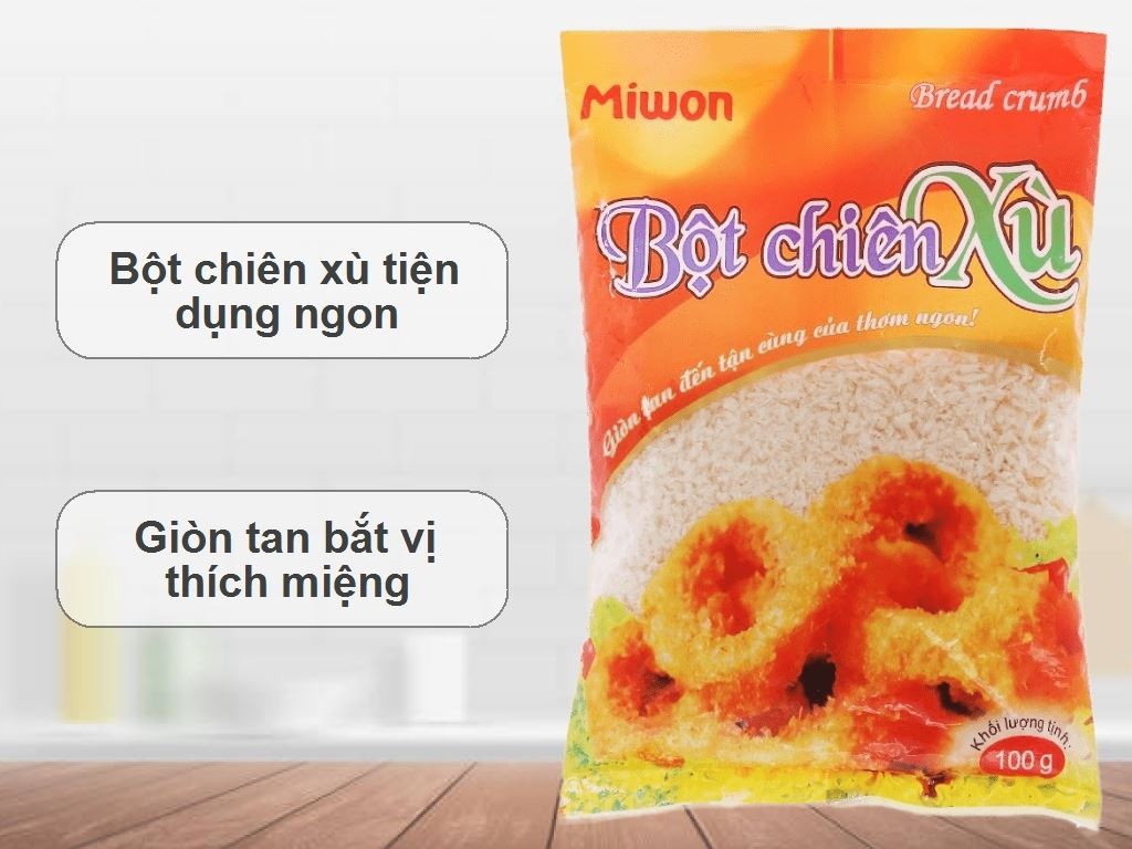 Bột chiên xù Miwon 100g/40