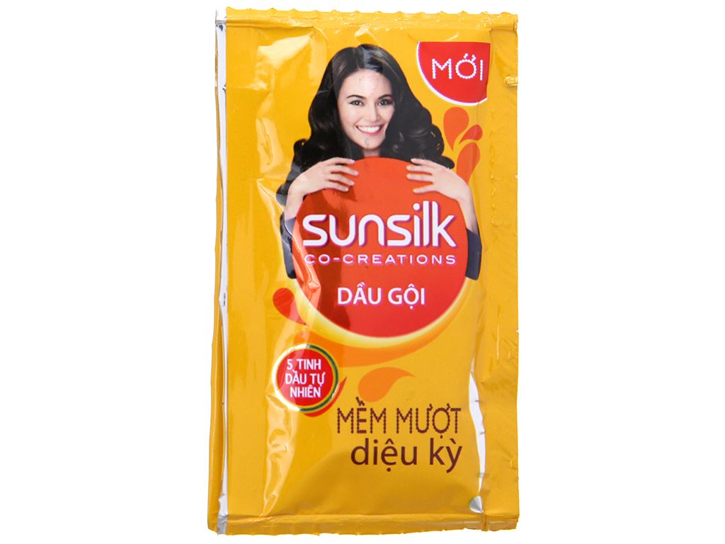 Dầu gội Sunsilk mềm mượt diệu kì dây 6g*10 gói