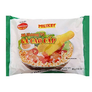 Mì gà cao cấp Milikét 80g