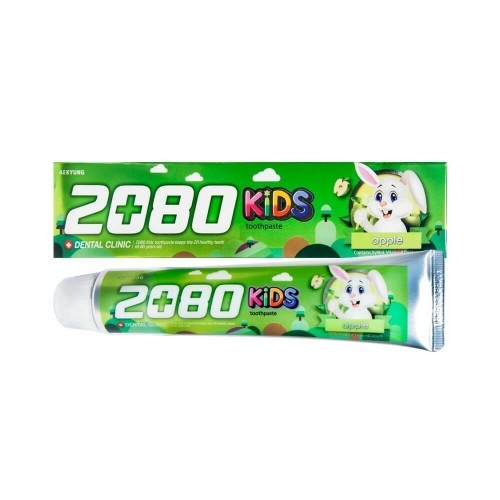 Kem đánh răng trẻ em 2080 Kid Toothpaste Táo 80g
