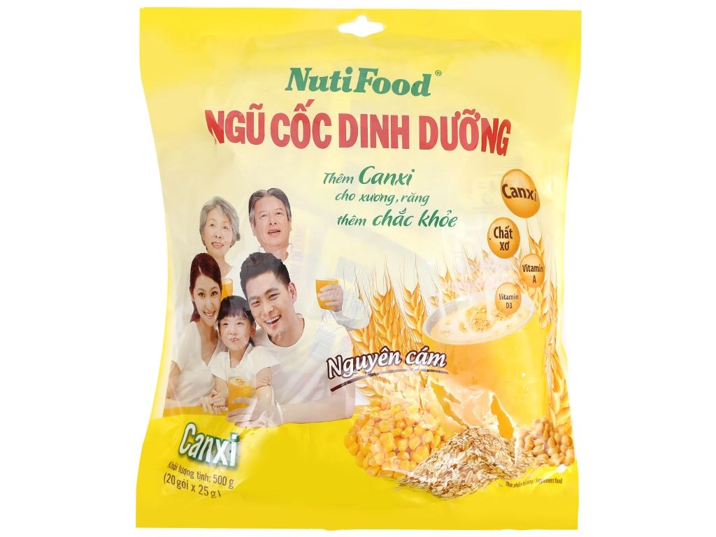 Ngũ cốc dinh dưỡng nutifood Canxi 500g