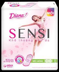 Diana Sensi siêu mỏng không cánh 8M-1908