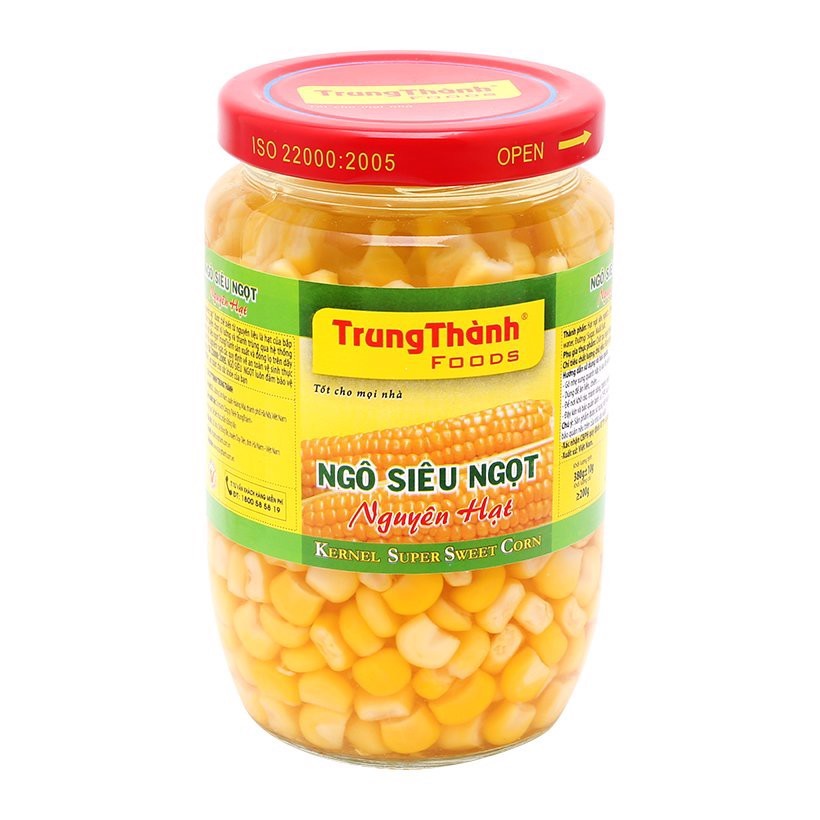 Ngô siêu ngọt 380g Trung Thành