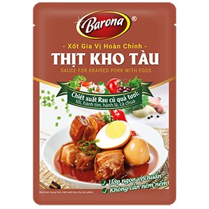 Xốt Barona Thịt kho tàu 80g