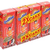Sữa ovaltine socola X2 canxi 180ml
