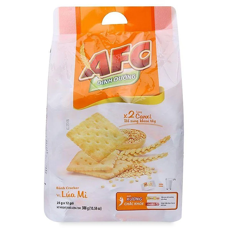 Bánh AFC Vitamin D 300g lúa mì