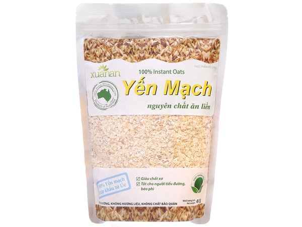 Yến mạch nguyên chất ăn liền Xuân An | Ngũ Cốc Dinh Dưỡng