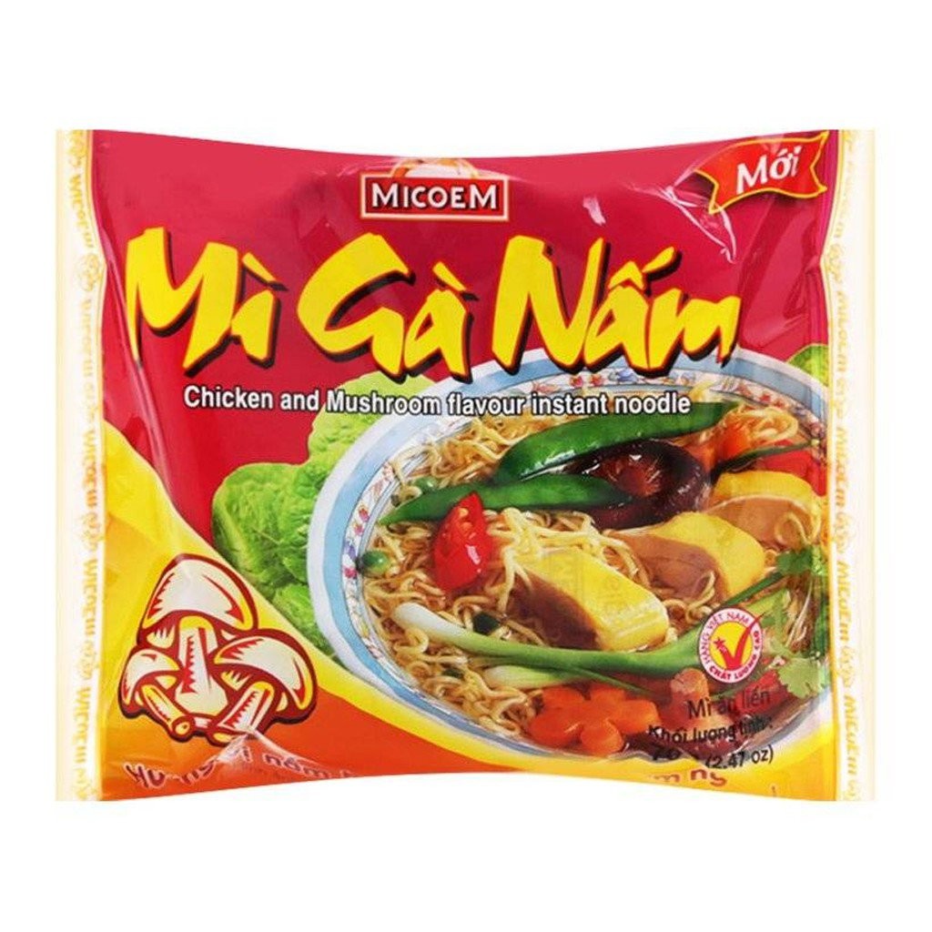 Mì gà nấm Micoem 70g/30