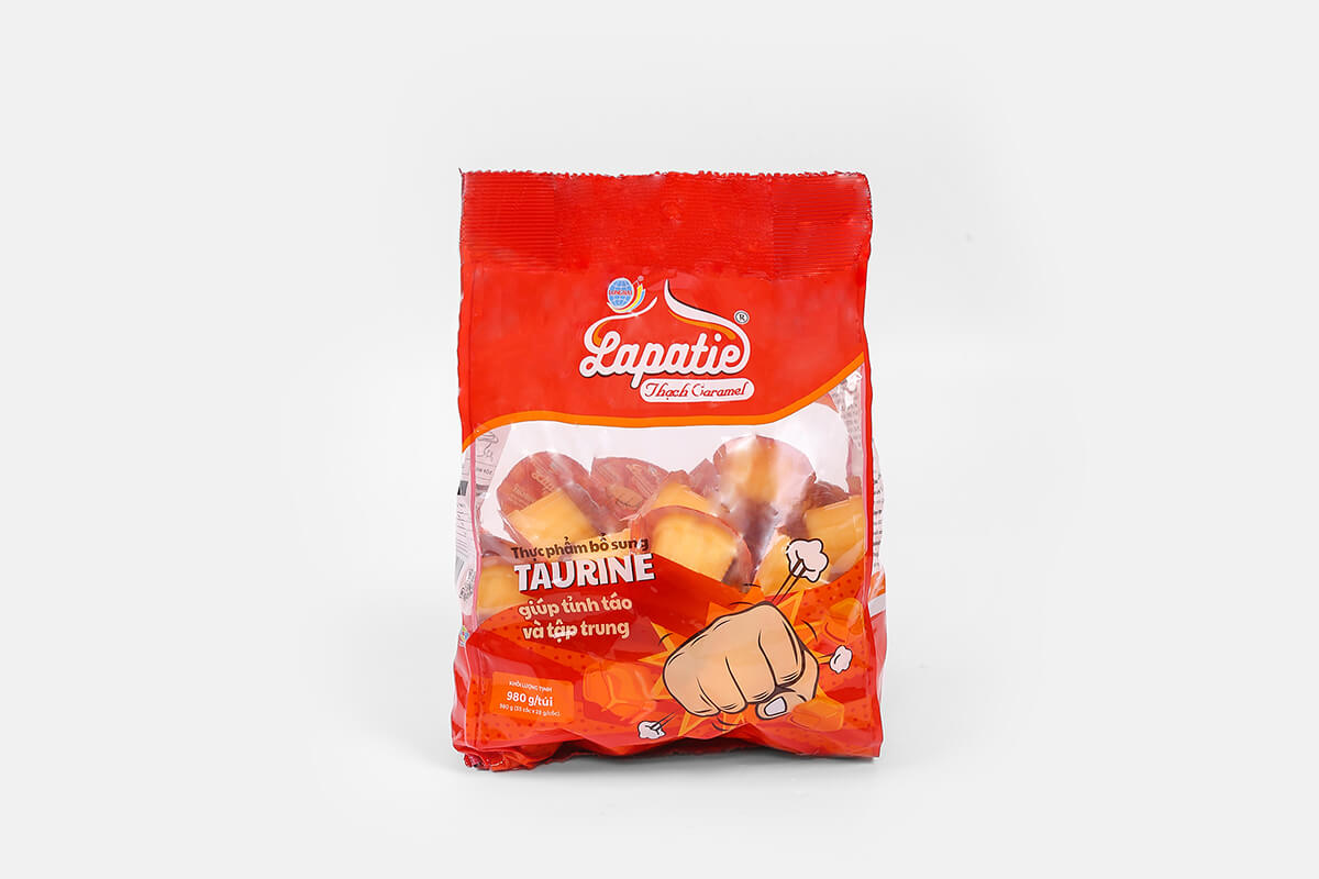Thạch Caramel Lapatie túi 980g