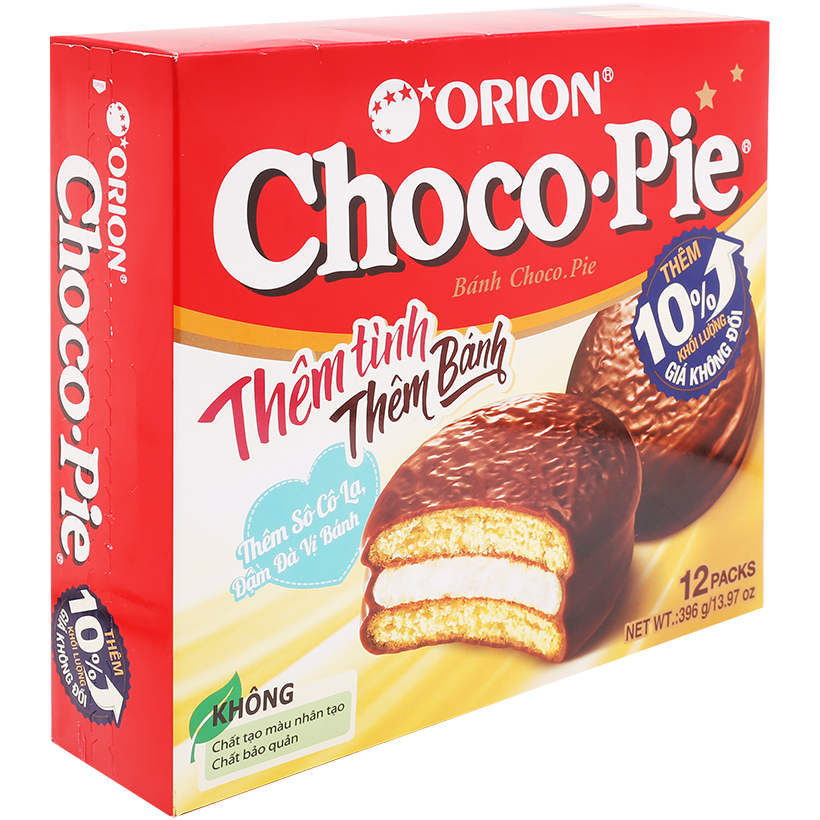 Bánh chocopie Orion hộp 396g (12 cái)