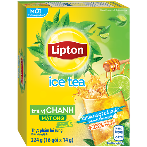 Lipton ice tea Chanh mật ong 14g*16