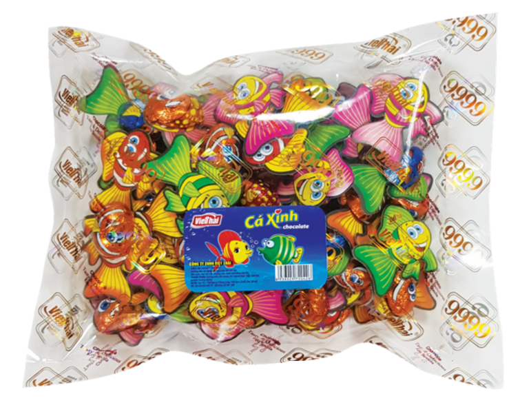 Kẹo socola cá xinh Việt Thái gói 250g