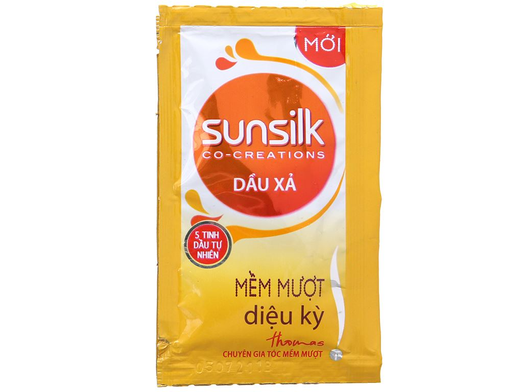 Dầu xả Sunsilk mềm mượt diệu kì dây 6g*10 gói