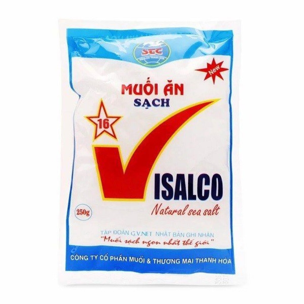 Muối ăn sạch cao cấp Visalco 250g