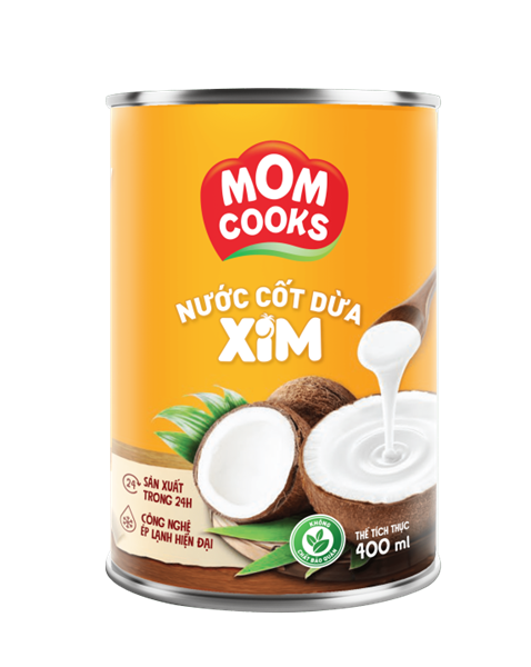 Nước cốt dừa Xim - Mon Cooks 400ml
