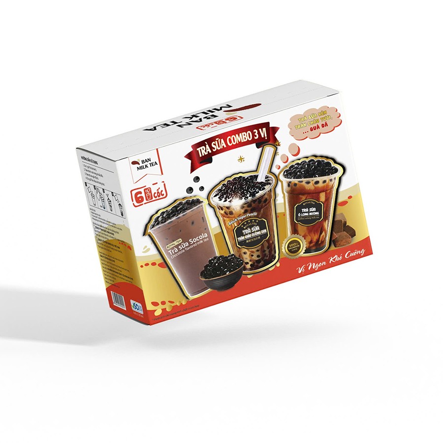 Trà sữa combo 3 vị 312g/1 hộp/40