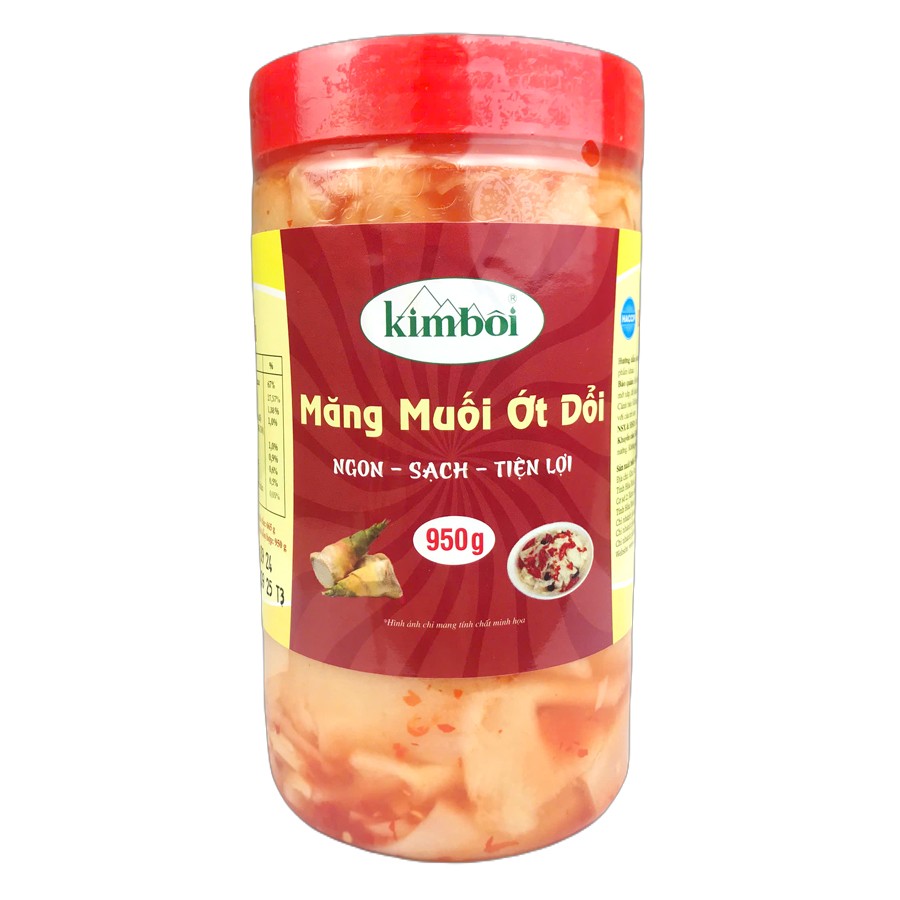 Măng muối ớt dổi Kim Bôi 750g/950g