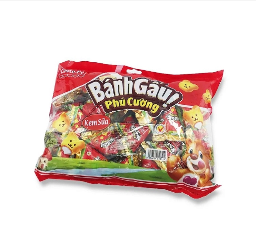 Bánh gấu tam giác vị sữa 270g/20
