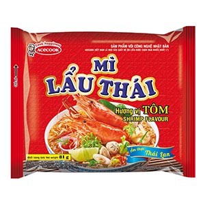 Mì Thế giới mì Lẩu thái 80g
