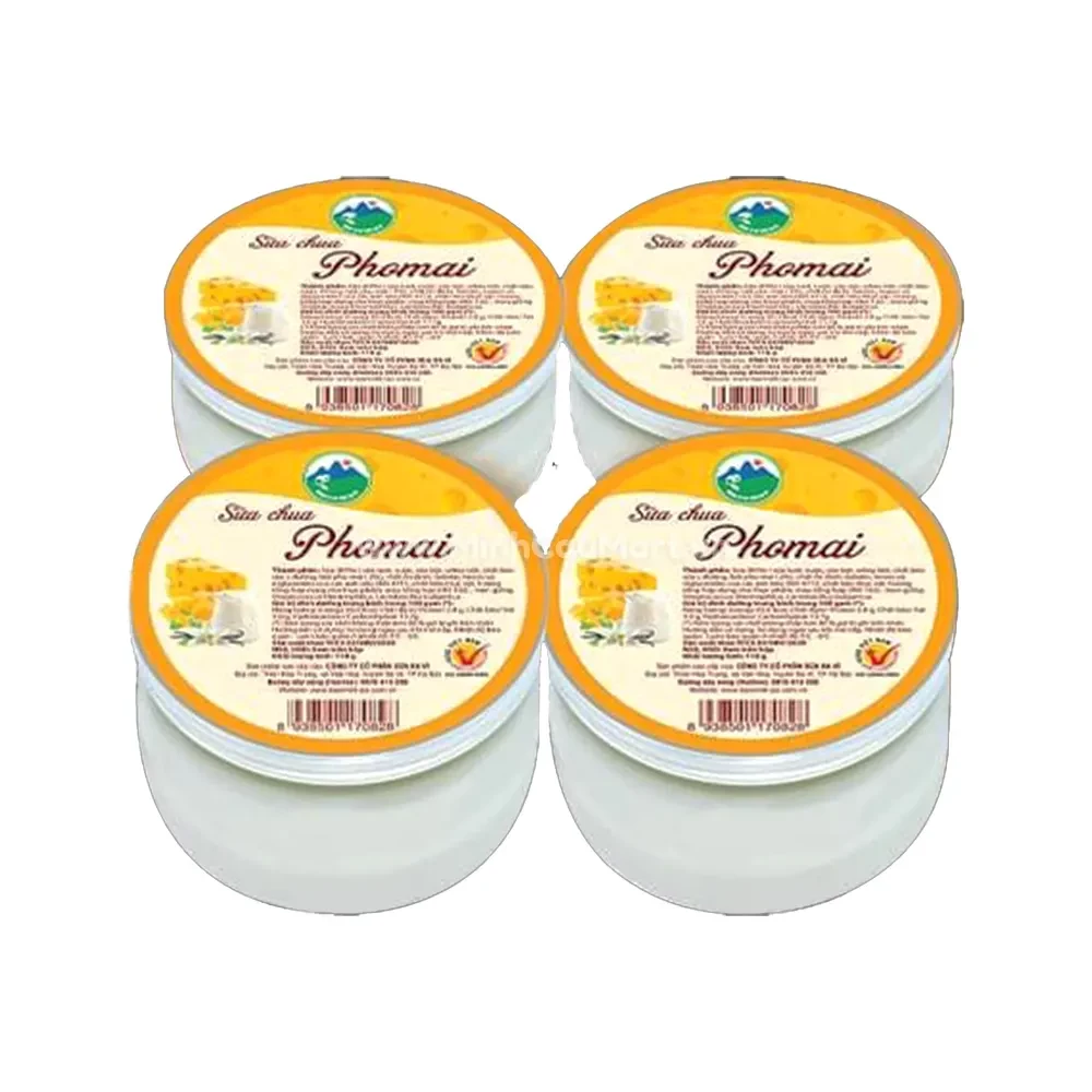Sữa chua phô mai ba vì 110g/12