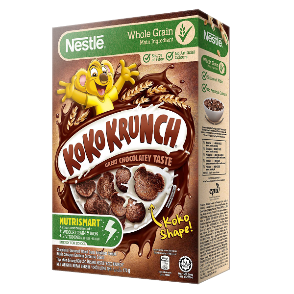 Bánh ăn sáng koko krunch 18*150g