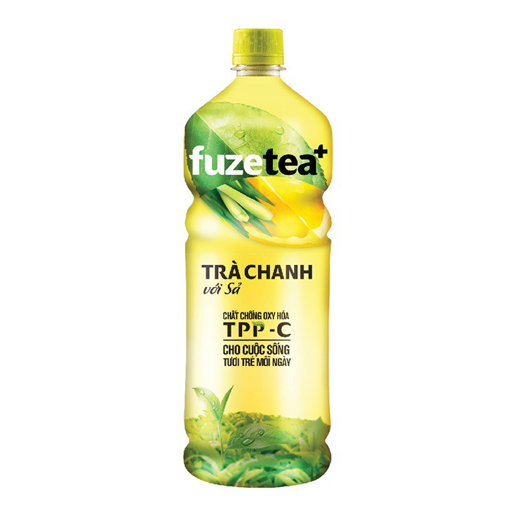 Trà Fuze chanh sả 1L