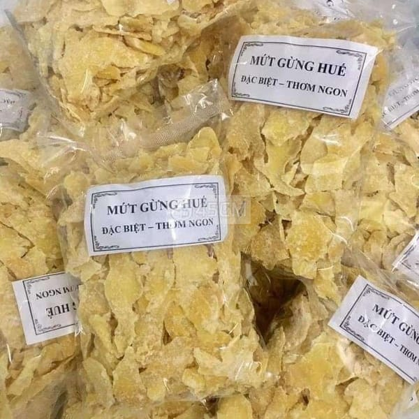 Mứt gừng Huế túi 180g