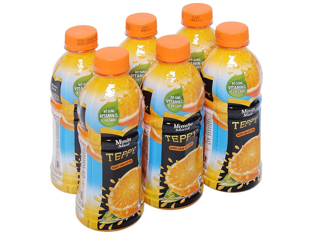 Nước cam Minute teppy chai 327ml/24 1840