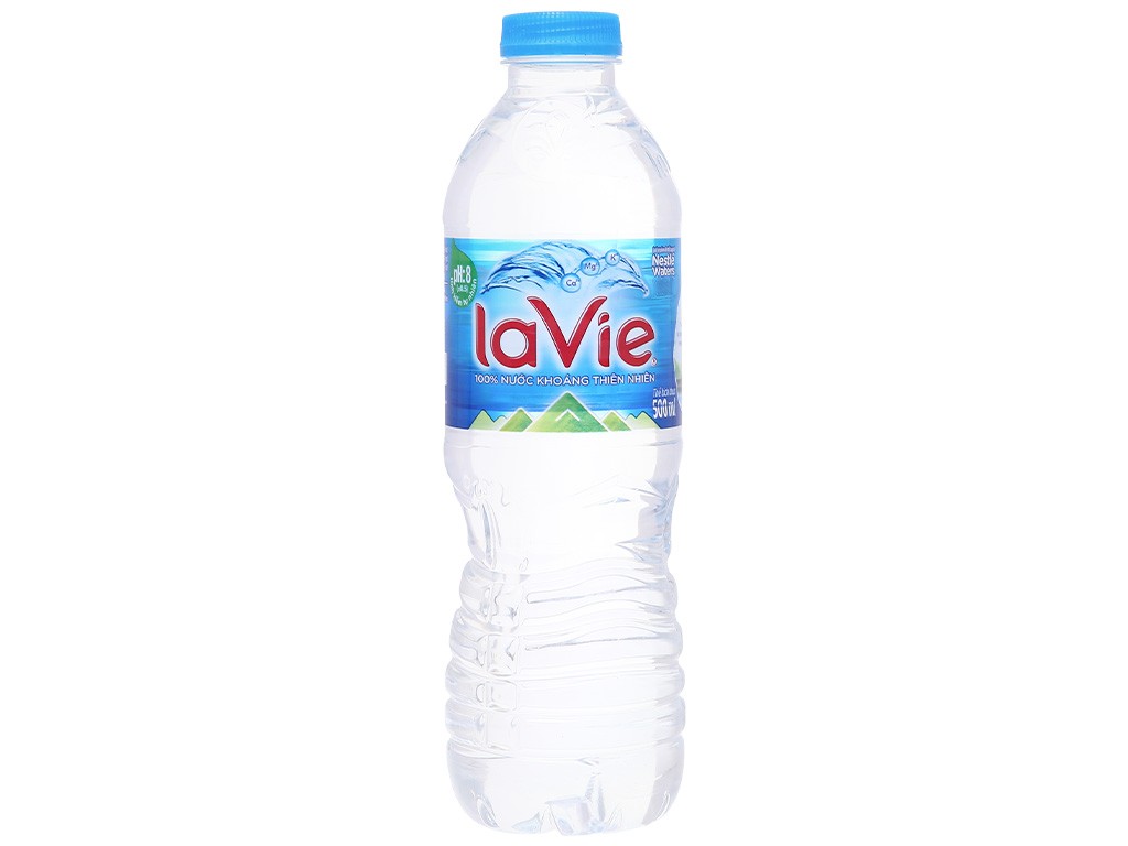 Nước khoáng Lavie chai 500ml