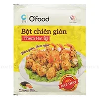 Bột chiên giòn thêm hạt Ofood 100g