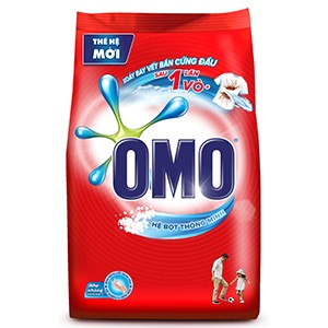 Bột giặt Omo đỏ 800g