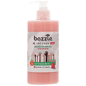 Sữa rửa tay sinh học Bazzle Dâu 500g