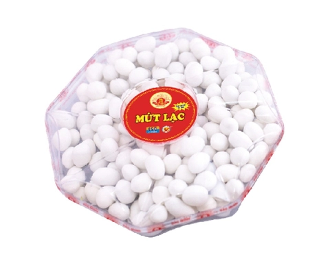 Mứt lạc hộp tròn 300g