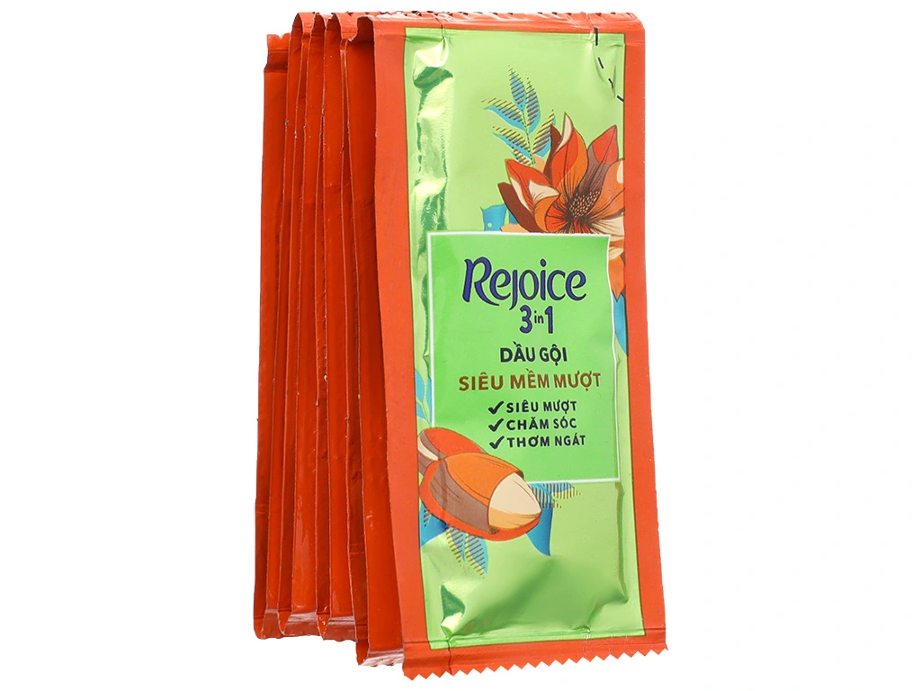 Dầu Gội Rejoice siêu mượt dây 5.8g,6g*10 gói/60