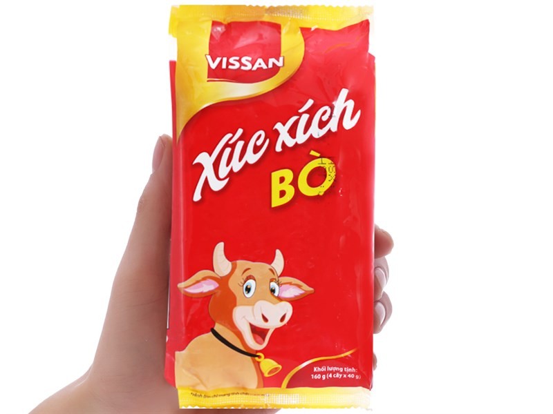 Xúc xích Vissan bò 40g