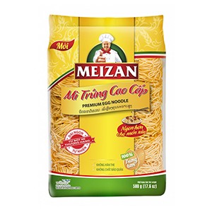 Mì trứng cao cấp Meizan 500g