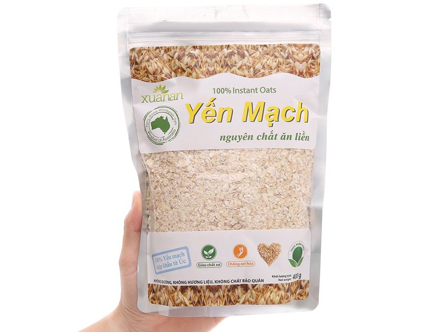 YẾN MẠCH NGUYÊN CHẤT TOATS 400g/12 | Bột Ăn Dặm