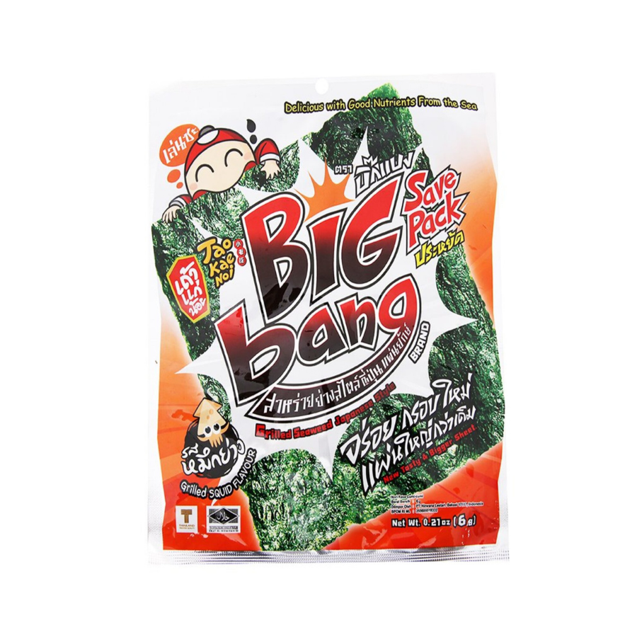 Snack Big Bang vị mực 6g