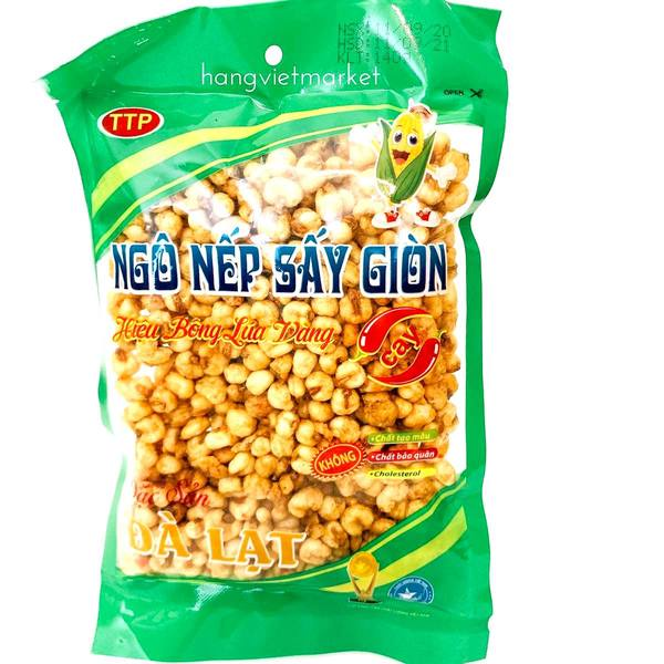 Bắp ngô tươi sấy giòn Đà Lạt 100g