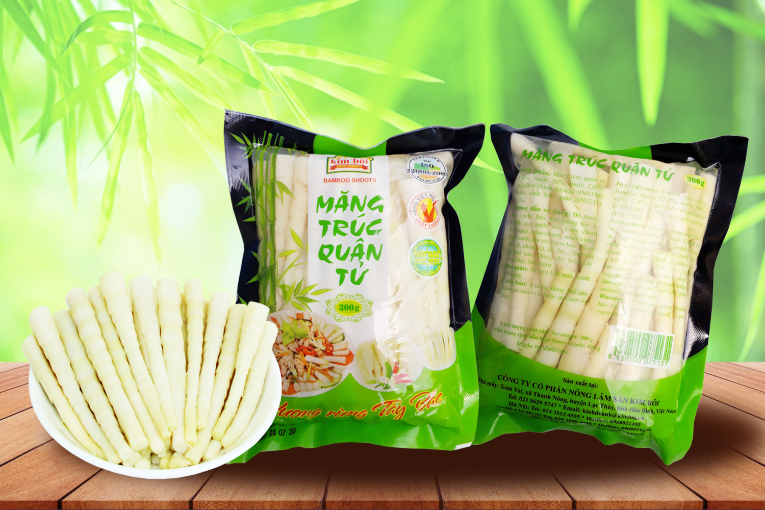 Măng trúc quân tử 300g