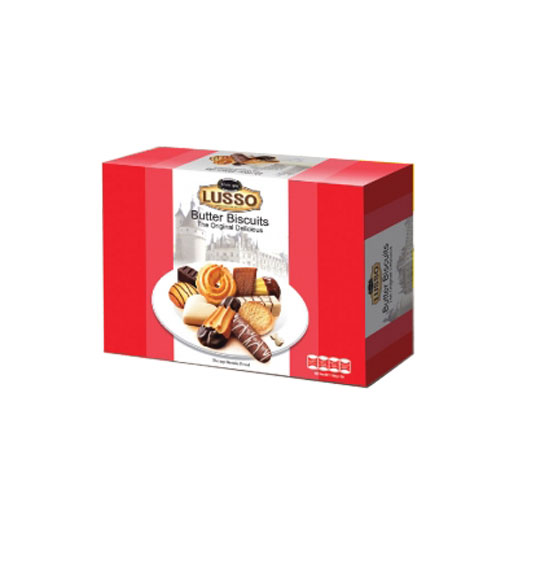 Bánh quy Lusso 350g hộp giấy