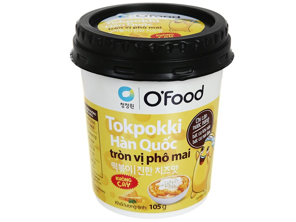 Tokokki HQ vị phô mai không cay hộp 105g