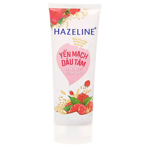 Sữa rửa mặt Hazeline yến mạch & dâu tằm 50g